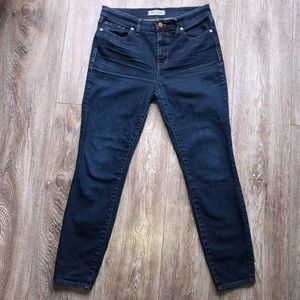 Madewell High Riser Skinny Jean Davis Wash B7131